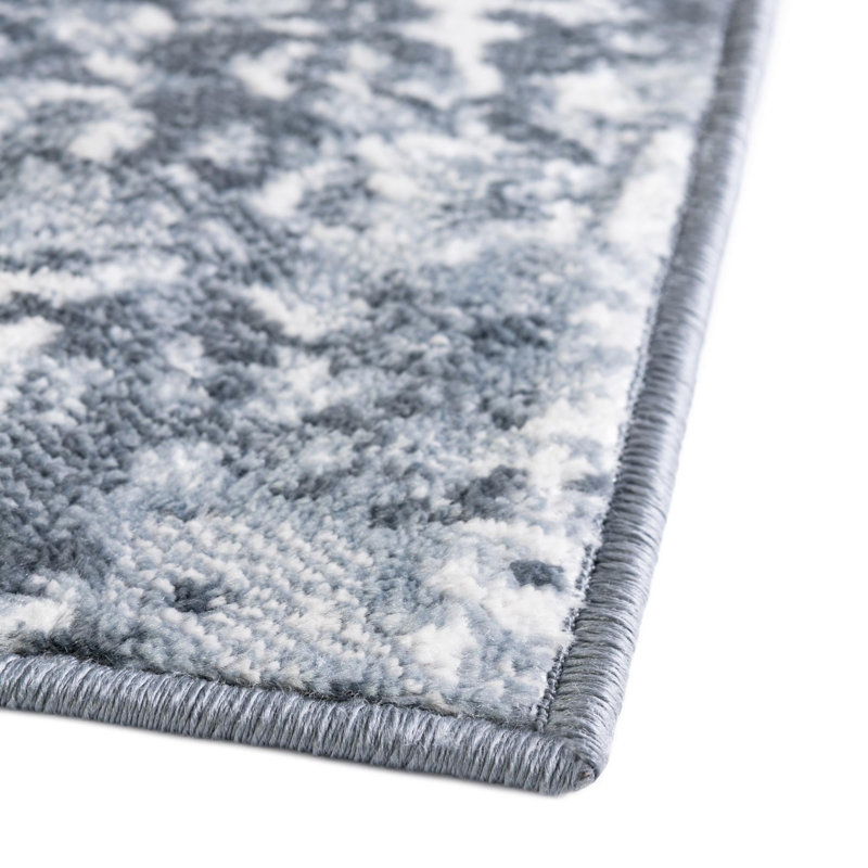 Juni Abstract Indoor Rug, Oval 8' x 10'