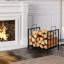 Curstin 18'' W Metal Log Rack