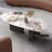 Combinaison de table basse moderne simple brun