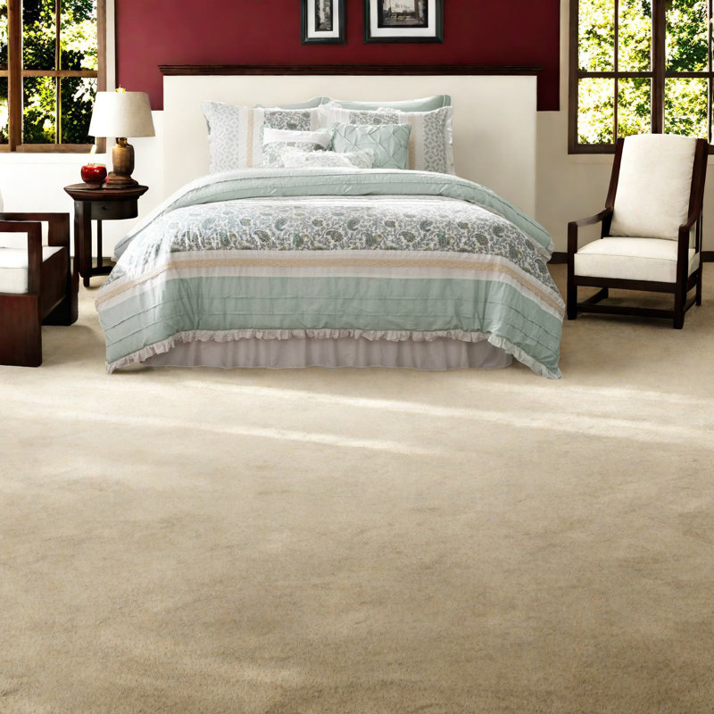 Ensemble de literie élégant en percale de coton, édredon très grand turquoise, style maison de campagne