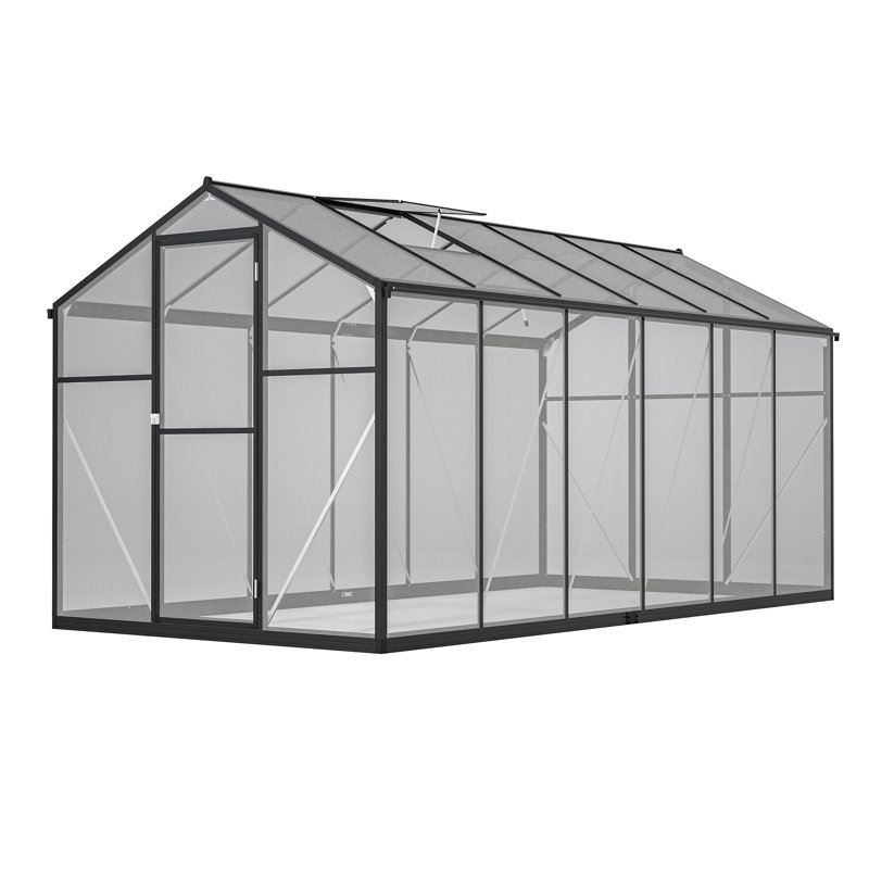 6' X 12' Thicked Polycarbonate Greenhouse