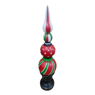 Fraser Hill Farm 4.2 ft. Whimsical Christmas Finial