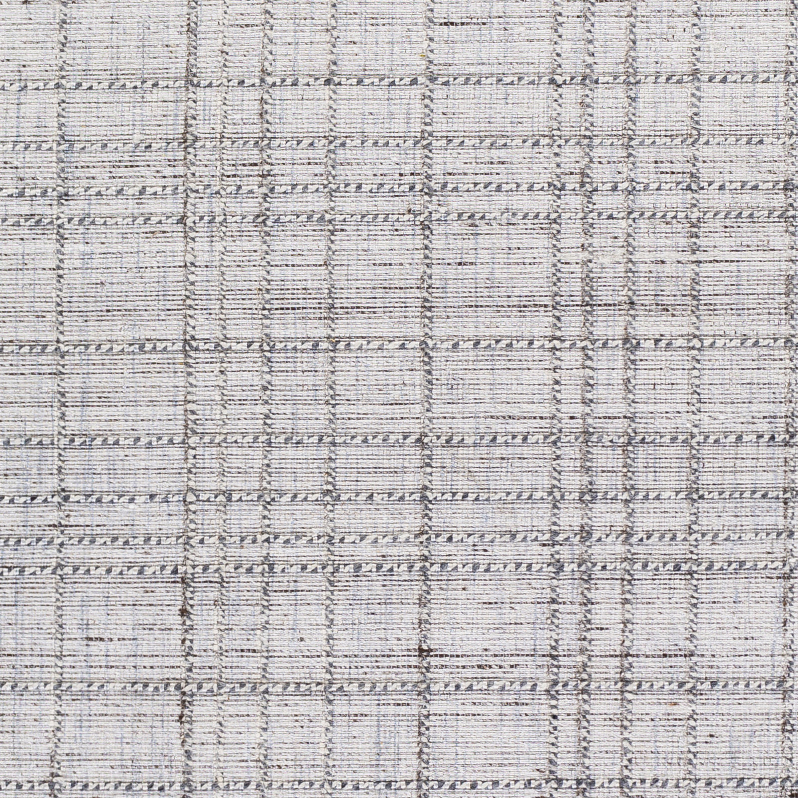 Mulliken Light Gray Ivory Hand-Loomed Rug, Rectangle 10' x 14'
