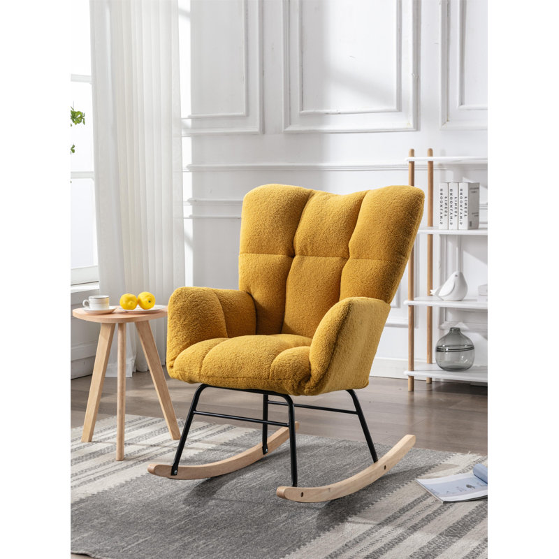 Tang Rocking Chair, Yellow