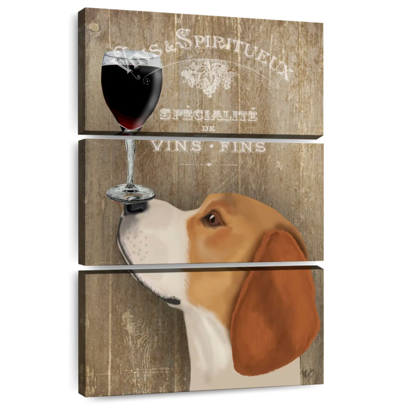 Ketti Dog Au Vin Beagle, H 74 po x l 48 po