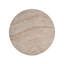 Table d'appoint d'extérieur en béton léger Travertine
