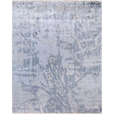 Overdyed One-of-a-Kind 8' 1" X 10' 2" Hand Knotted Area Rug