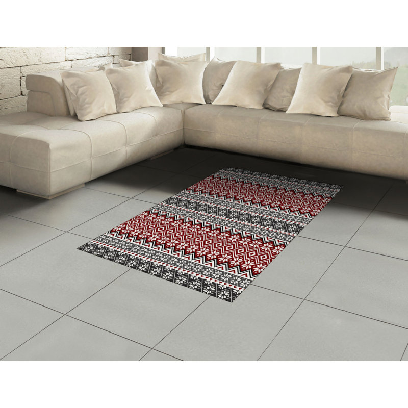 Fredric Chevron Hand Woven Area Rug, Rectangle 120 x 180cm