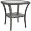 Table de patio suspendue, barre de balustrade pliable