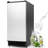 Chichef 15” Undercounter Gourmet Cube Ice Maker with Timer & Reversible Door