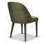 Chaise de salle à manger Labin en vert mousse