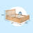 Boling Full Solid Wood Platform Bed with Trundle-879738880-810749528