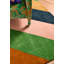Hand Tufted Wool Striped Area Rug in Emerald/Ambe/Blue-1500251597
