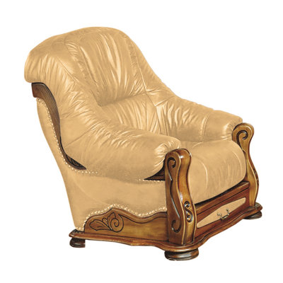 Dodsworth Faux Leather Armchair