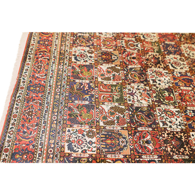 Tapis multicolore de haute qualité noué à la main