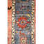 Tapis rose / corail / gris 7 pi 11 po x 9 pi 6 po Oushak