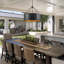 4 - Light Dimmable Drum Chandelier-627401765