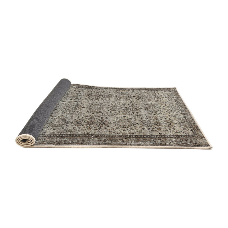 Tapis contemporain brun clair, Rectangle 5 pi x 7 pi