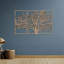 Arbre de vie, art mural en bois