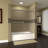 Lete 52" W x 55" H Bypass Semi-Frameless Tub Door-42576053-42576049