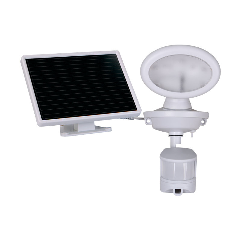 1 - Head LED Solar Powered Outdoor Security Spotlight with Motion Sensor