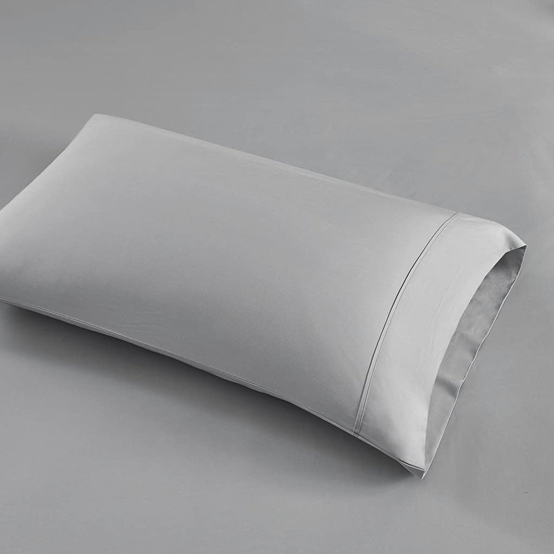 100% Cotton Sheet Set, Light Gray