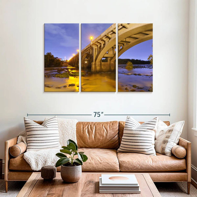 Pont de la rue Lit Gervais, H 36 po x l 57 po