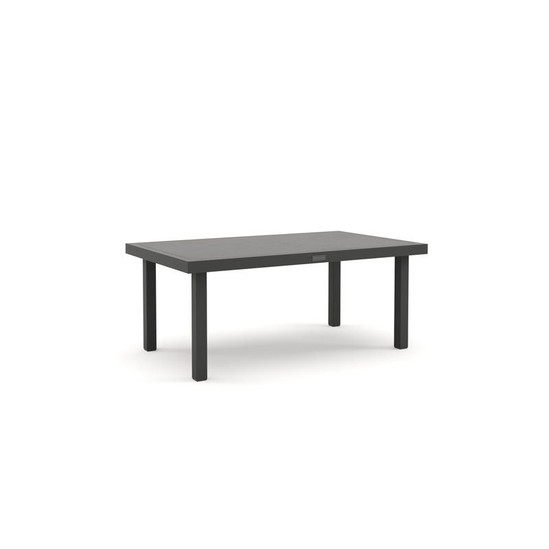 Jasper Black Aluminum Outdoor Coffee Table