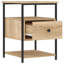 Agshin 40cm W Iron Bedside Table-1067370076-1034693448