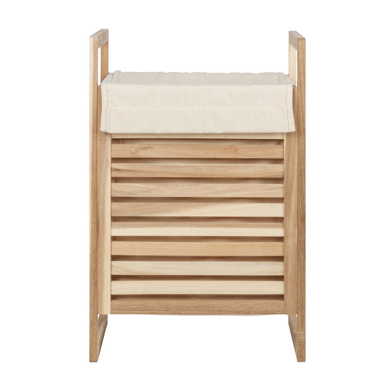 Wenko Wood Laundry Hamper