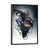 Distressed Black Floater Framed Canvas selected