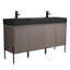 Meuble-lavabo double 60 po Ebord Designs Yordana Ebern Designs-190247035-190247038