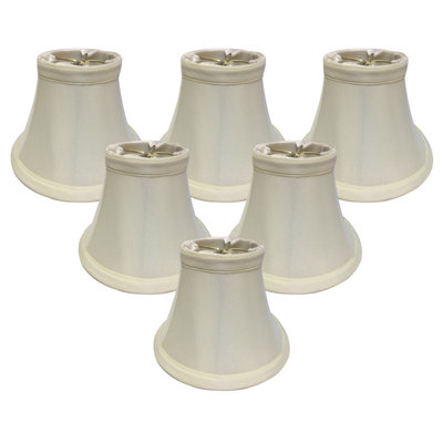 4.5'' H Silk Bell Candelabra Shade