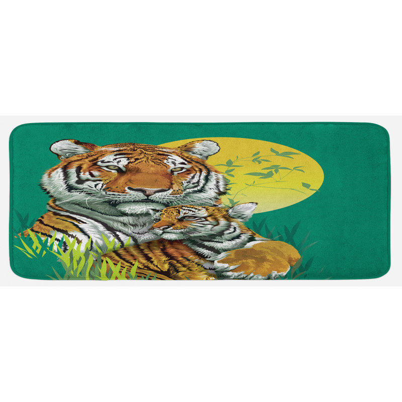Tapis de cuisine safari