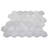 4" CARRARA HONEYCOMB HONED