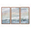 Aquarelle abstraite grise II - ensemble d'art moderne sur toile encadré moderne et contemporain de 3-111757550-111757551