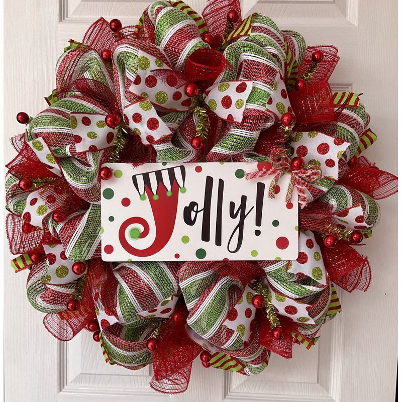 Couronne de Noël Jolly Holiday