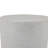 Plant Stand Table, Carved Detail Patterns, White Resin, Round 18 Inch