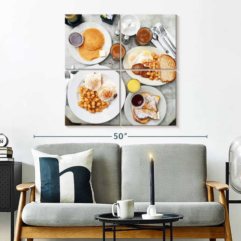 Yarlin Brunch Feast, H 32 po x l 32 po