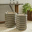 Jumelle Handmade Seagrass Basket With Handles - Set of 2