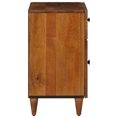 50cm W Solid Wood Bedside Table