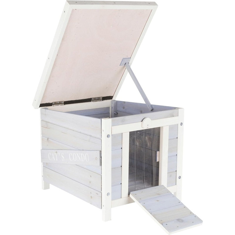 Petite maisonnette d'extérieur pour chat