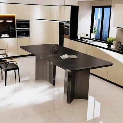 Table rectangulaire légère et moderne