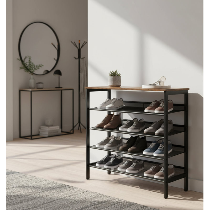 12 Pair Shoe Rack