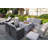 11 - Person Patio Conversation Set with Cushions