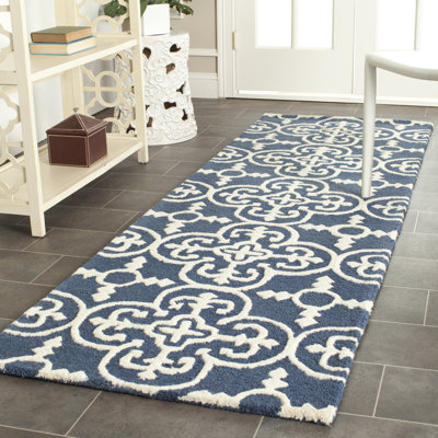 Cambridge Hand Tufted Wool Geometric Rug