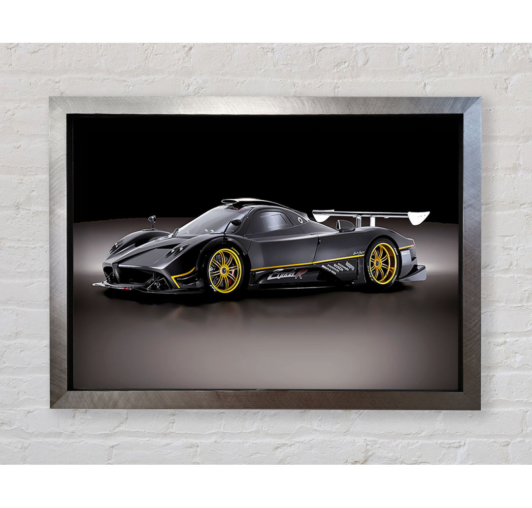 Zonda Black Beauty - Einzelner Bilderrahmen Kunstdrucke