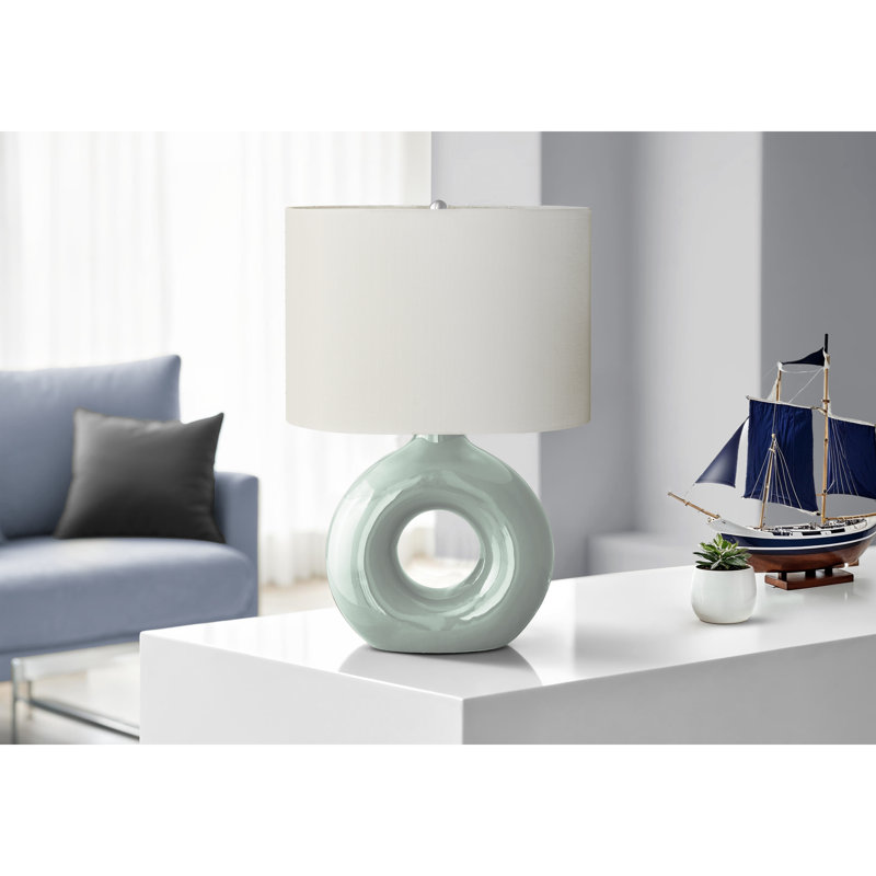 Lampe de table contemporaine et moderne, Vert