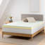 Surmatelas en mousse à mémoire de forme infusée de thé vert Zinus-861557191-888216003