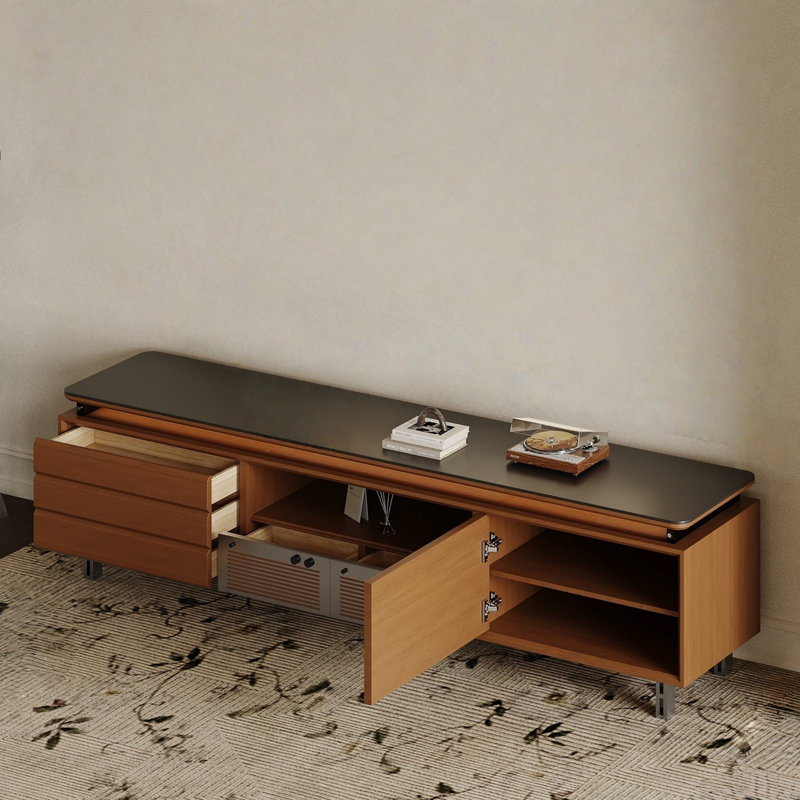Meuble télé Creative Brown, H 18,9 po x L 71,65 po x l 15,75 po